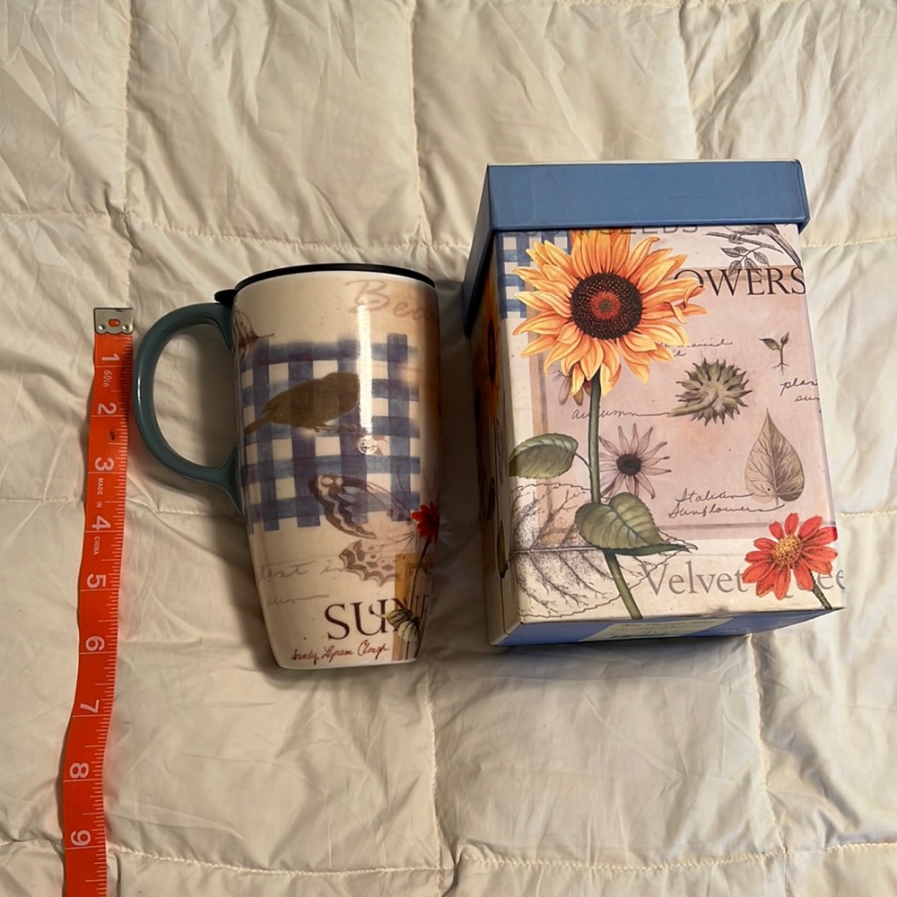 Latte Mug & Decorative Box Set